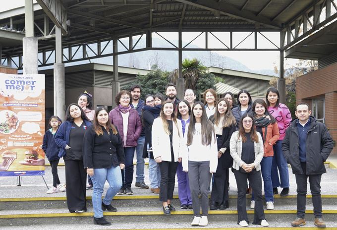 Agrosuper presentó programa “Comer Mejor” en Colegio Los Cipreses