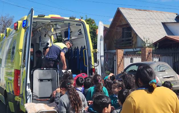 SAMU O’Higgins retoma actividades educativas en la Región