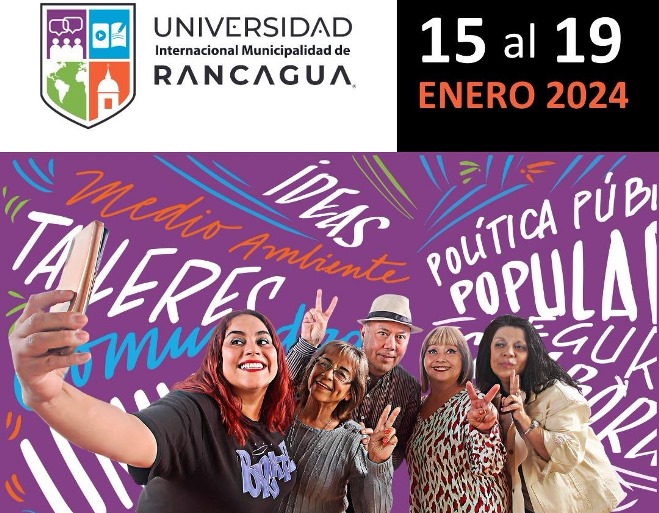 Este lunes comienza la Universidad Internacional Municipalidad de Rancagua 2024