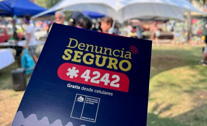 En un 6,9% aumentaron las llamadas al Programa Denuncia Seguro de la SPD en la Región de O’Higgins durante 2023