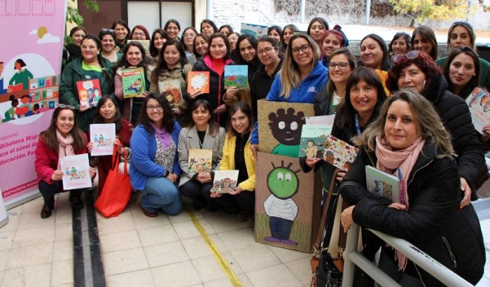 Educadoras y Técnicos en Educación Parvularia son capacitadas como formadoras de Bibliotecas Migrantes