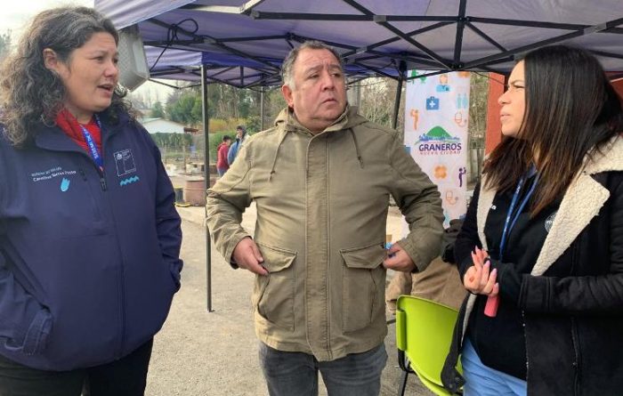 Inundaciones: En zonas afectadas SEREMI de Salud O´Higgins realiza muestras de aguas y coordina vacunación contra la Hepatitis A