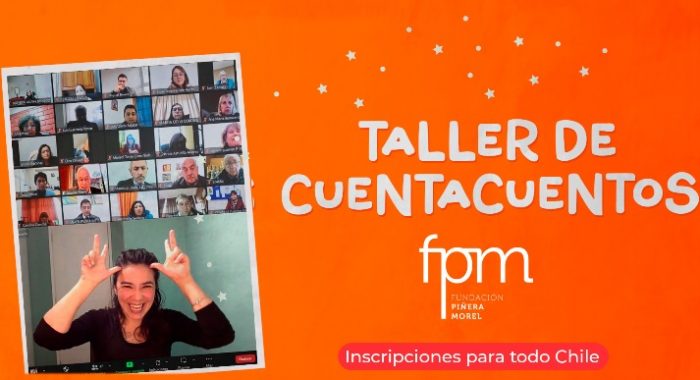 Fundación Piñera Morel inicia postulaciones a su fascinante taller de cuentacuentos para docentes