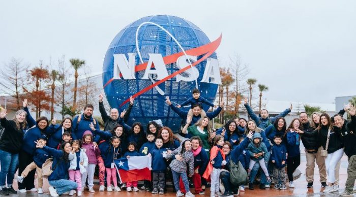 Niño de la región de O´Higgins vivió una experiencia inolvidable en Estados Unidos al visitar la NASA
