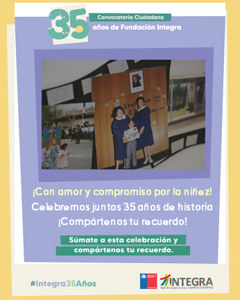 ¡35 años de historia y compromiso con la niñez! Fundación Integra abre convocatoria para recorrer su legado en fotos