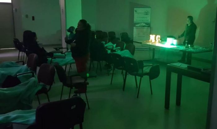 Un alto en la rutina para cuidar el alma: Hospital de Santa Cruz vive jornada de bienestar sonoro