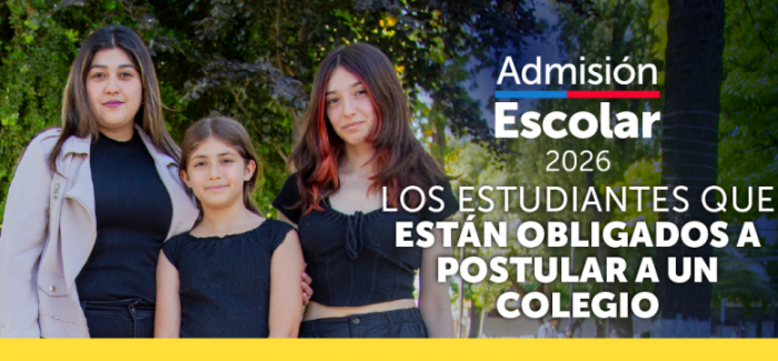 Admisión Escolar (SAE): Cuáles son los estudiantes que están obligados a postular a un colegio para 2026