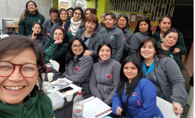 7 de cada 10 párvulos de jardines infantiles del Hogar de Cristo mejoran su asistencia con trabajo interregional a distancia