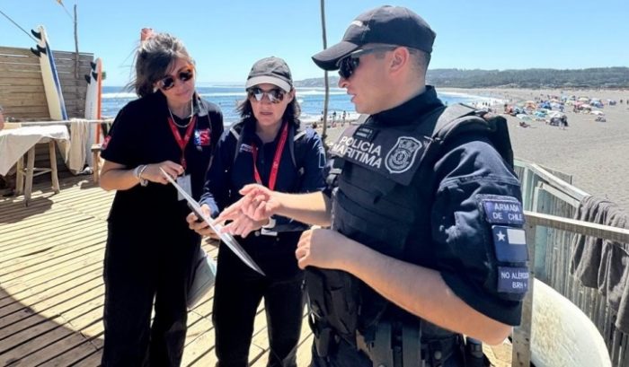 SERNATUR y Armada refuerzan fiscalización de turismo aventura en Pichilemu