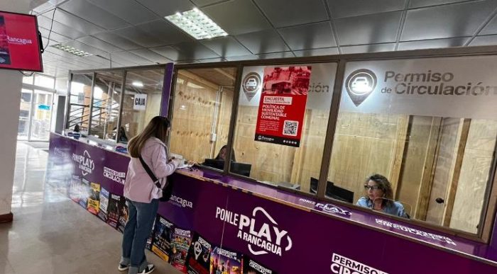 Municipio de Rancagua llama a pagar el permiso de circulación y “ponerle play” a la ciudad