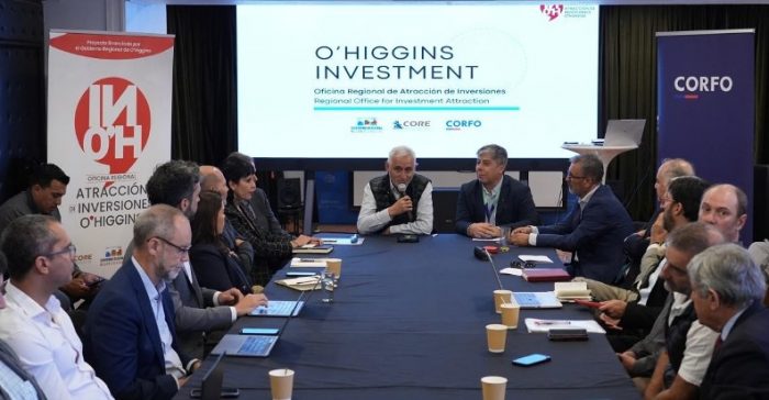 Gobernador Regional encabezó Rueda de Negocios y Agenda de Inversionistas para promover oportunidades de inversión y desarrollo productivo en O’Higgins