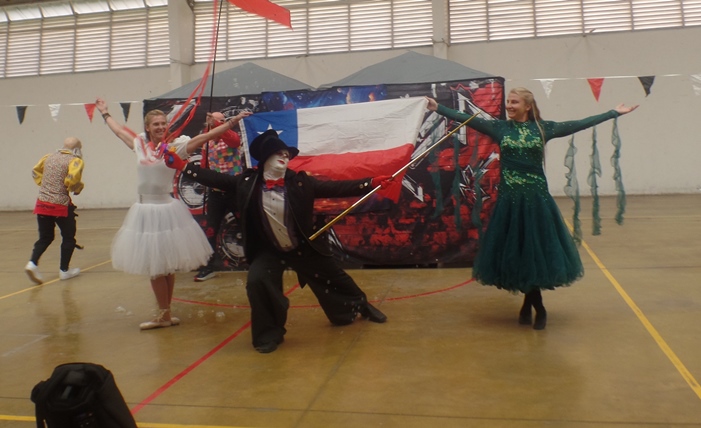 Agrupación americana “Corazón Profundo” se presentó en CP De Rancagua