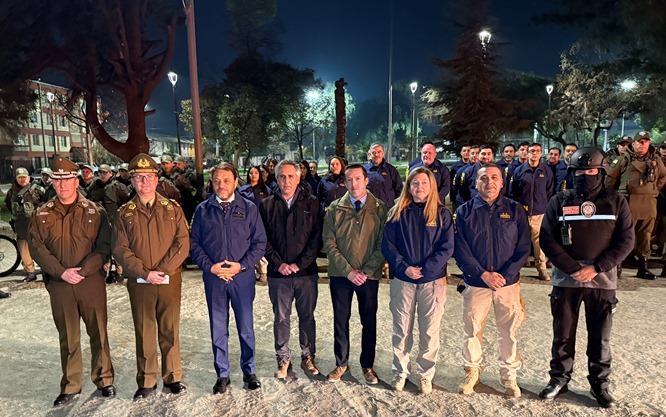 SEREMI de Seguridad Pública destaca ronda conjunta de carabineros y PDI en Rancagua con 26 detenidos y más de mil controles