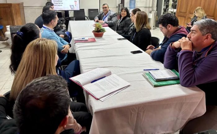 Gestión en terreno y diálogo gremial en hospitales de Nancagua y San Vicente