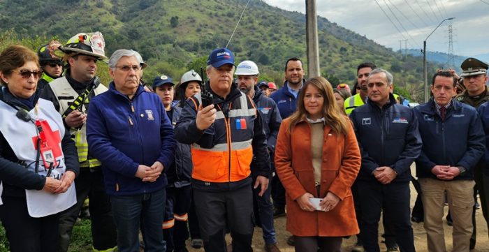 Funcionarios del MINVU O’Higgins aportan experiencia técnica en simulacro de remoción en masa realizado en Malloa