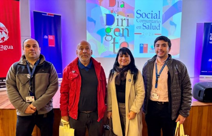 Dirigentes del consejo consultivo representan al Hospital de Chimbarongo en reconocimiento regional